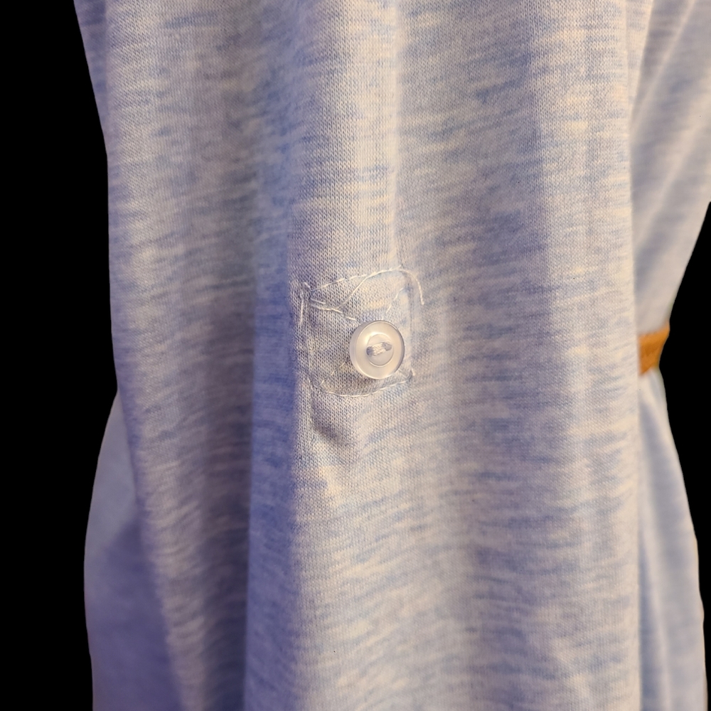 NWT Ultra Flirt size XL Jr. Light blue dress - Picture 5 of 12